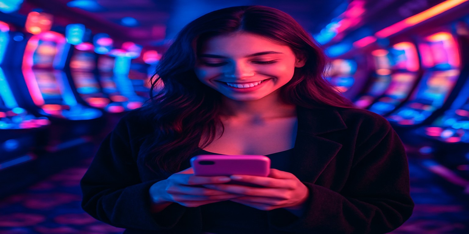 একজন তরুণ নারীর সঙ্গে ক্যাসিনোর মজা